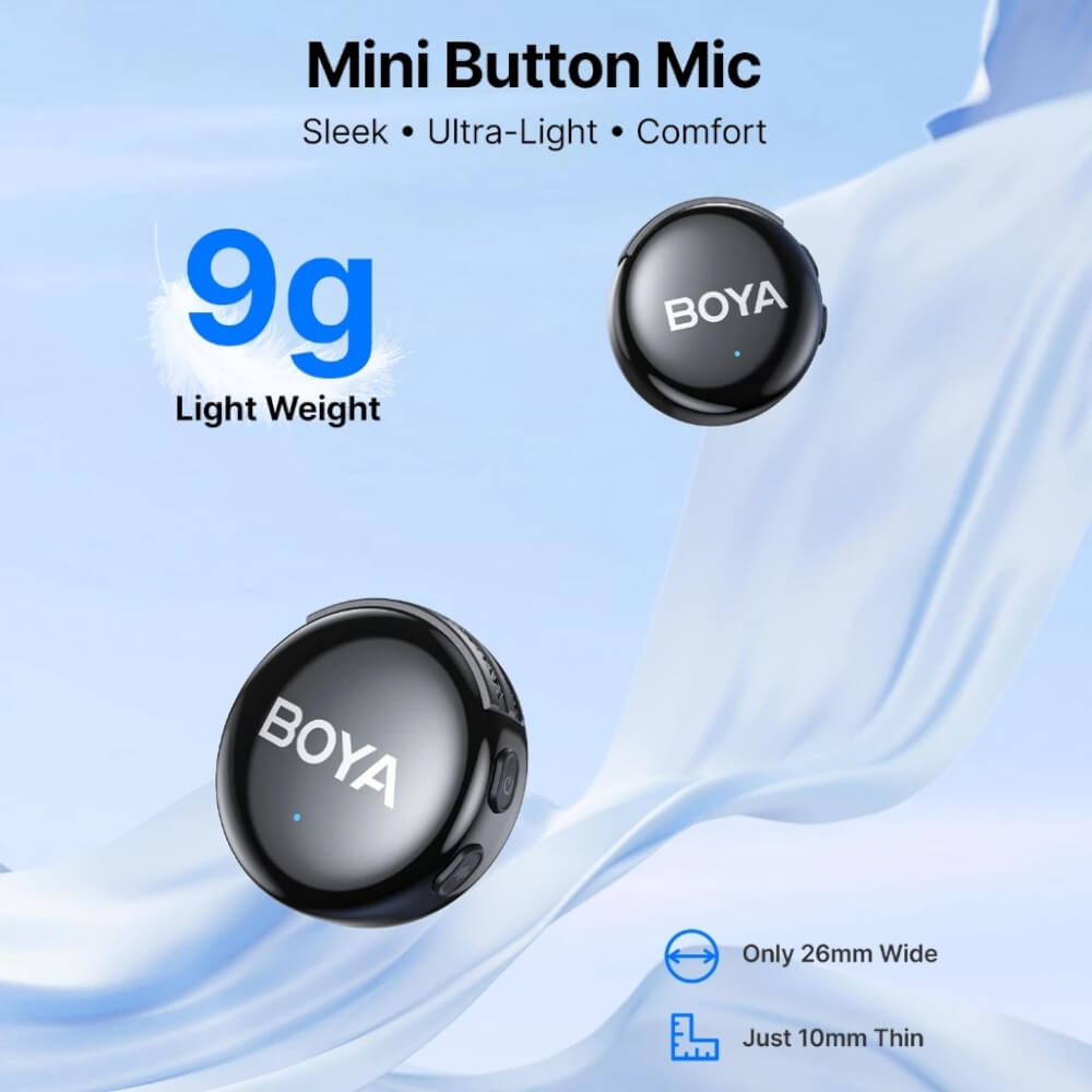 ไมโครโฟนไร้สาย BOYA MICROPHONE BOYALINK 3-02